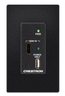 DM Lite – HDMI® over CATx Transmitter, Wall Plate, Black Textured , 